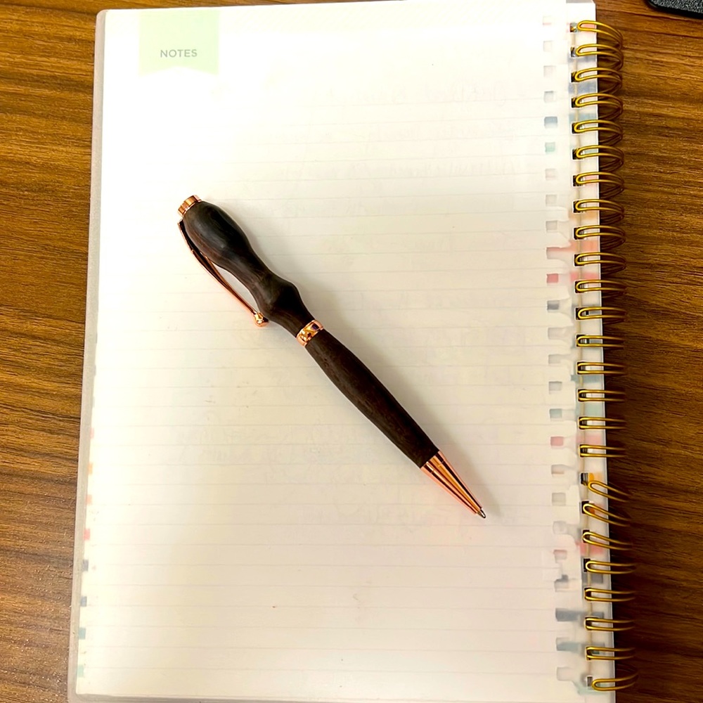 Handcrafted pen